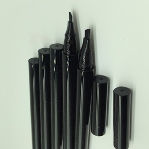 hot product 3 Colors Liquid Eyebrow tattoo Pencil 4 Head Fork Tips