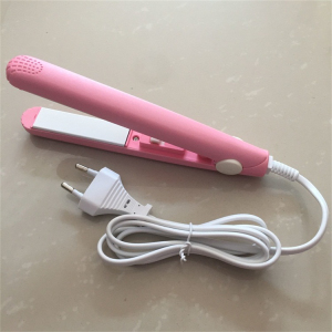 Mini Hair Straightening Irons Hairs Flat Iron Salon Styling Tools With EU Plug