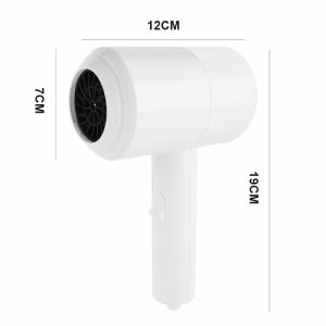 Mini travel super silent hair dryer negative ion hair blow drye