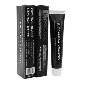 Natural Effective Teeth Cleaning Whitening Activated Charcoal Toothpaste With Fresh Mint Flavor