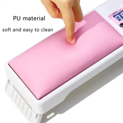 New Hand Pillow Nail Art Lamp Leather Foldable Hand Pillow Comfortable Portable Nail Polish Gel Phototherapy Baking Lamp