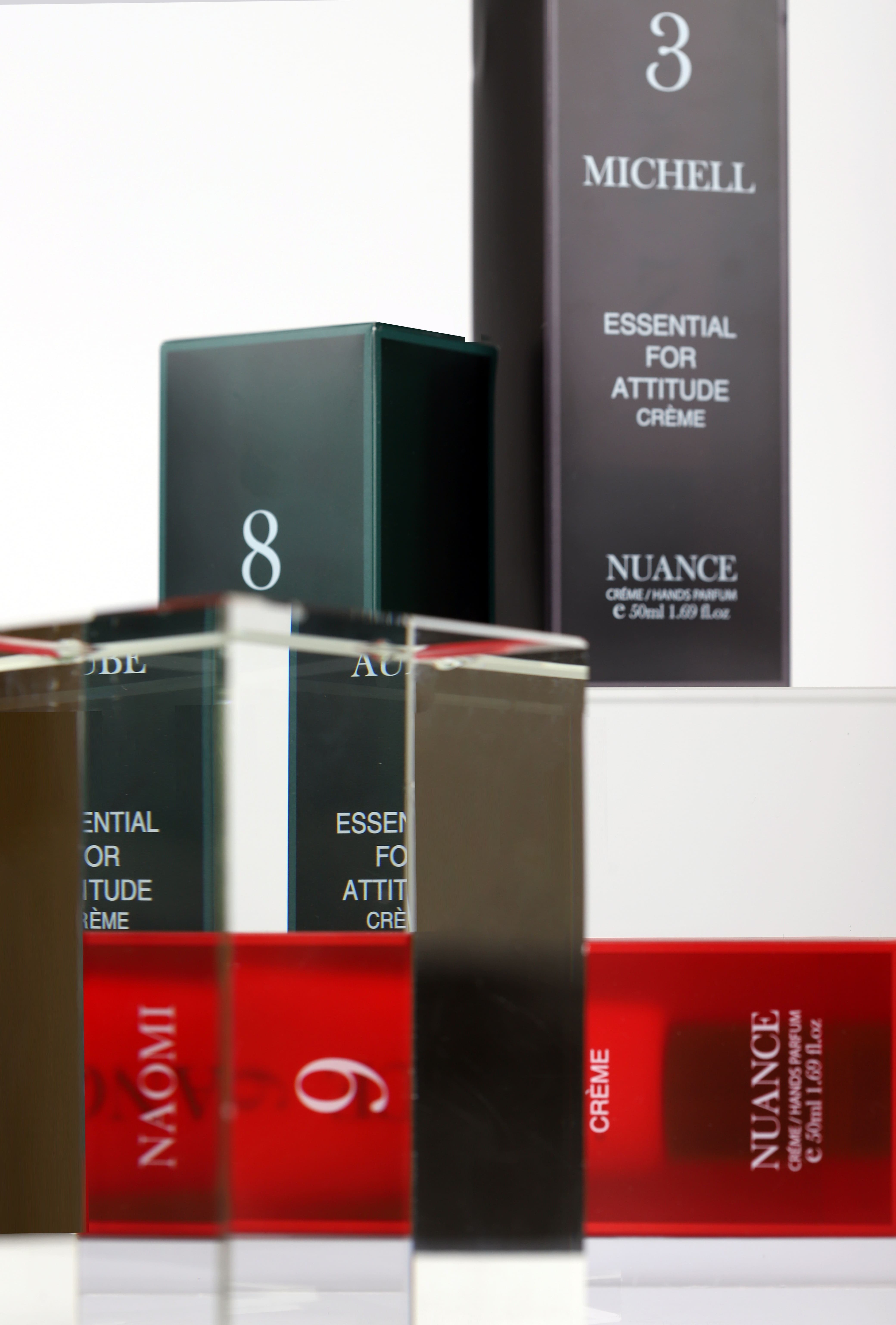 NUANCE ESSENTIAL FOR ATTITUDE HAND PERFUME CREAM 9 NAOMI