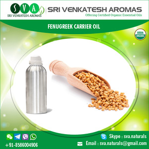 Organic Pure Fenugreek Carrier Oil at Competitive Price