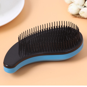 Plastic Hair Comb Anti Knot Comb Beauty Makeup Tool Massage Comb Custom LOGO