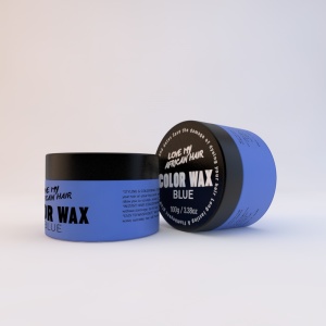 Plastic private label color hair care styling wax with high quality