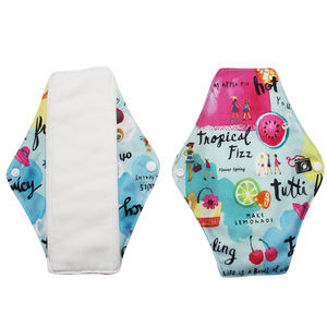 Printed Reusable Panty Liners   bamboo nursing pads