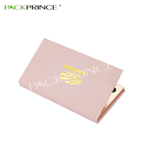 Private Label Cosmetic Custom Pink Paper Pan Cardboard Your Oem Brand Packaging Empty Eyeshadow Palette