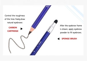 QM Premium Waterproof Eyebrow Pencil For Eyebrow Tattoo/Microblading/Eyebrow Stencil