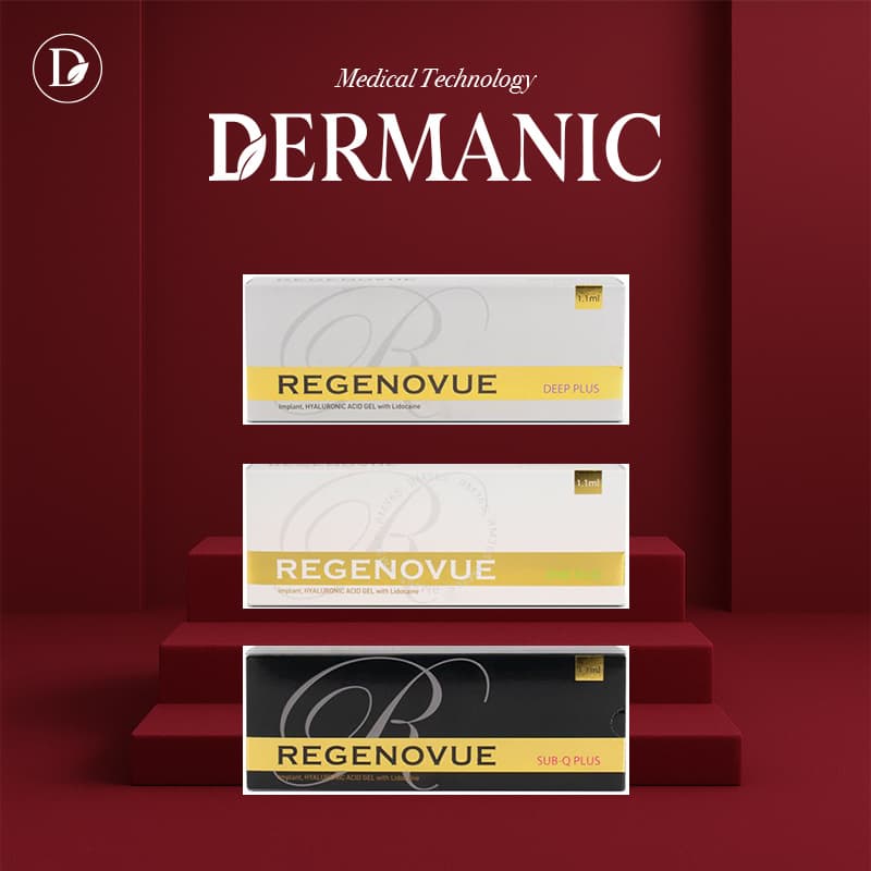 Regenovue deep-fine/ deep-plus/ deep./ Sub-Q-plus/ Sub-Q/ dermal filler, HA filler