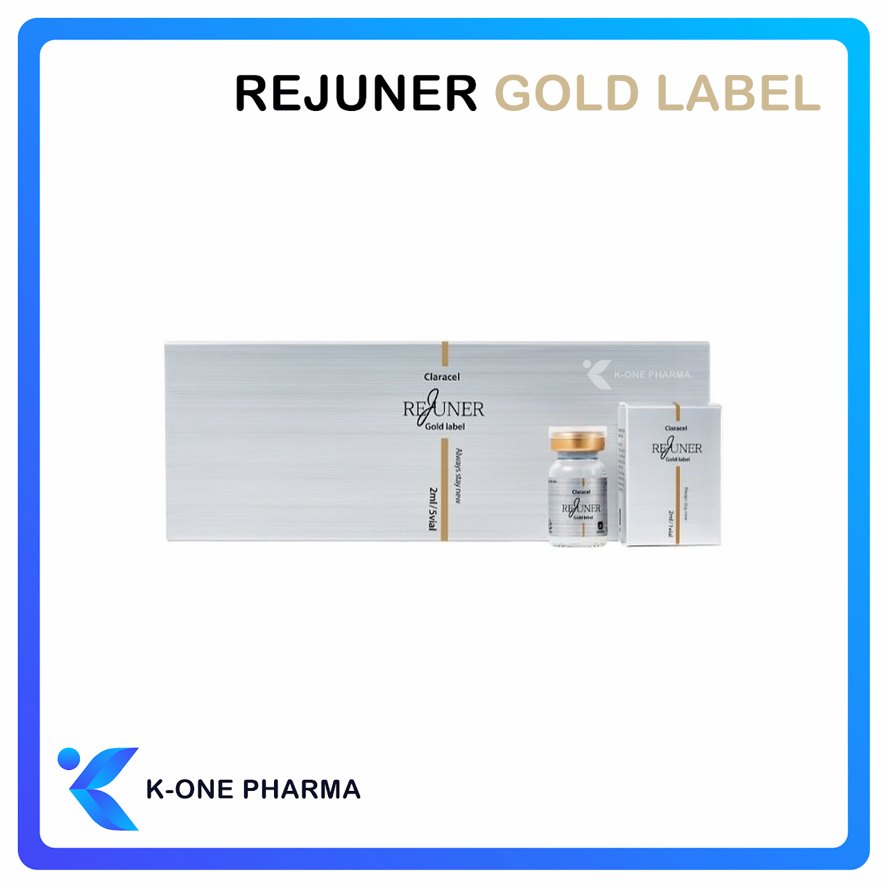 REJUNER GOLD LABEL Whitening Brighteing Skin Regeneration Fresh appearance Improved skin texture