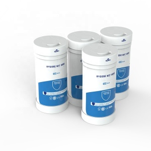 Soft nonwoven disposable tissue canisters hygiene care wet wipes