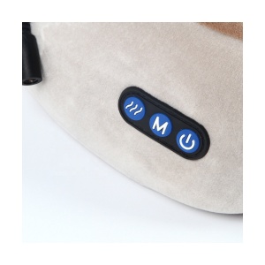 Supplies wholesale wireless battery shiatsu neck massage pillow