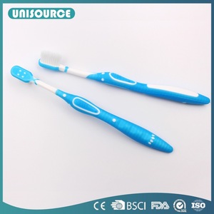 Teenager ultra soft bristle toothbrush thick handle compact head