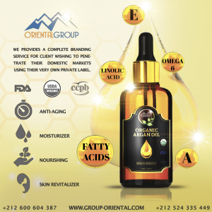 wholesale Argan oil from morocco with argan oil 100% pure and best result for face and hair