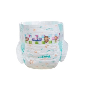 Wholesale bamboo fabric disposable sleepy cute pants bales baby diapers/nappies fastener