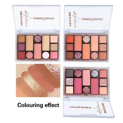 Wholesale Best Eye Shadow Palette Makeup Set Cosmetic 12 Colorsexcluding Freight,