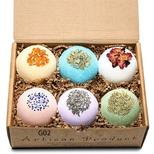 Wholesale Customize Effervescent Fragrance Raw Material Organic Home Spa Fizz Essential Oil All Natural Bath Bombs