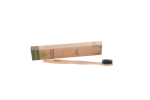 wholesale daily use carbon nature eco friendly bamboo toothbrush 4 pack