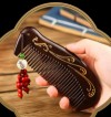 Hot Sell  Chinese Ebony Nyatoh  comb gift box set