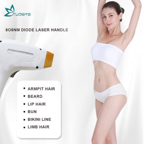 New Technology 808 Diode Laser Hair Removal Beauty Machine for Face and Body