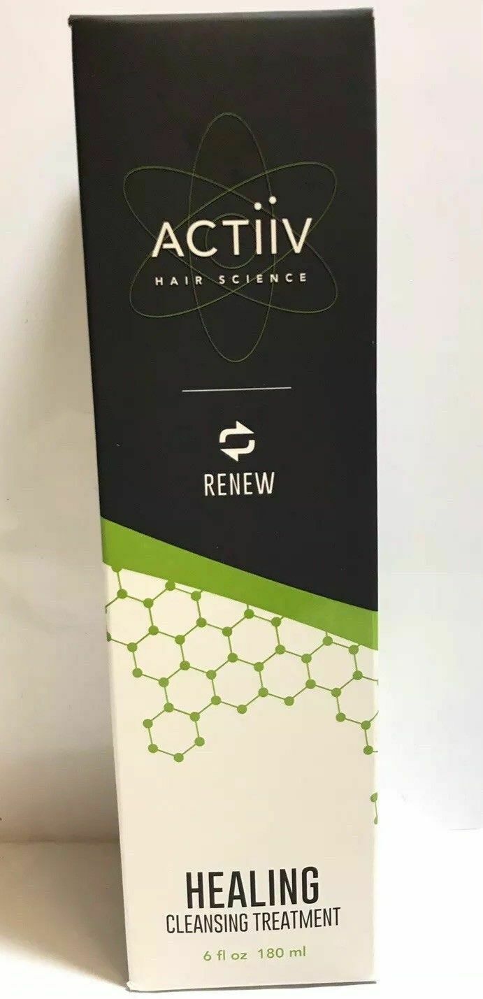 Actiiv Renew Healing Cleansing Hair Treatment 6 oz. New Boxed