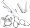 6 inch Professional Hair Cutting Scissors Barber Thinning Texturizing Hairdressing Shears-Stainless Steel Haircut Kits