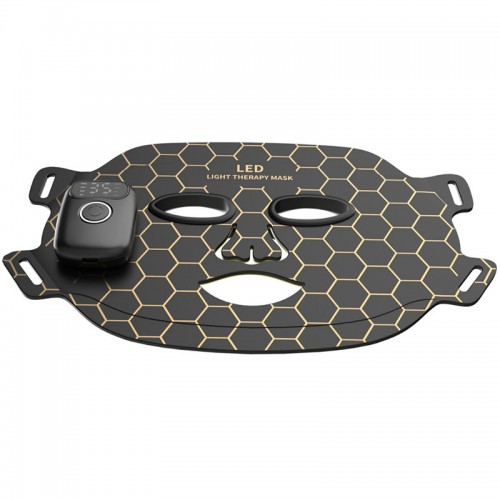 LED Colorful Light Touch Mask Beauty Instrument Black