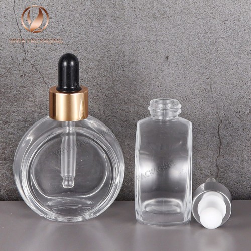 40ml dropper bottles glass containers hair face oil skincare beauty packaging cosmetic bottles