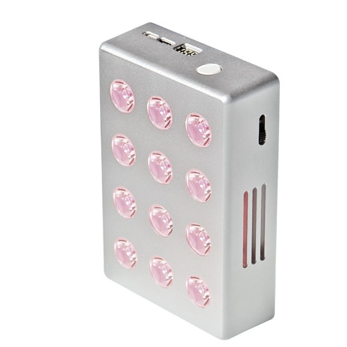 Hot model Skincare FDA approved TL12 portable red light therapy 850nm 660nm battery inside.