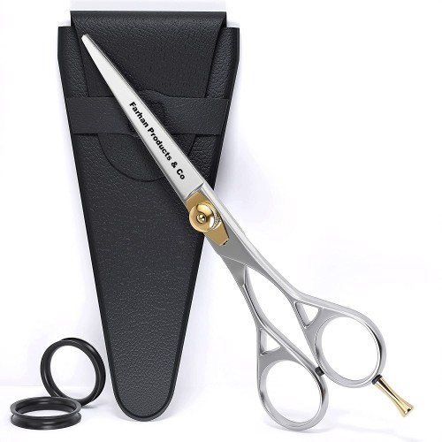 New Best Stainless Steel Straight Barber Hair Scissors Hair Styling Shears With Custom Logo By FARHAN PRODUCTS & Co