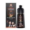 Customized Herbal Argan Oil Ammonia-Free Permanent Long-Lasting Fast Acting Hair Color Shampoo 400ml Home Use Easy to Apply