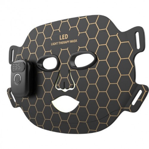 LED Colorful Light Touch Mask Beauty Instrument Black