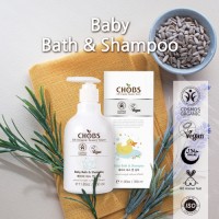 (CHOBS) 有机婴儿二合一沐浴及洗髮露 Organic Baby Bath & Shampoo 350ml