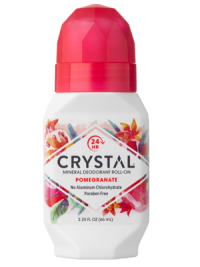 Antiperspirant deodorant roll on crystal deodorant