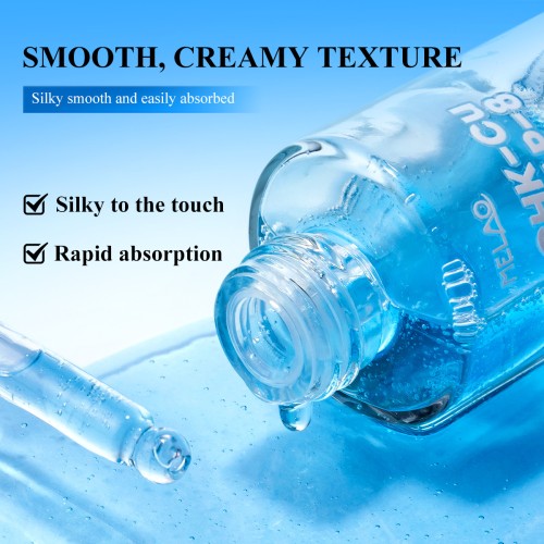 MELAO Topical Anti Aging Face Serum GHK-Cu Copper Peptide SNAP-8 Firming Formula for Fine Lines and Wrinkles Skincare