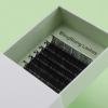 Korean Private Label Lashes Premium Luxury Mink Silk Soft Faux Mink Volume Eyelashes Extension