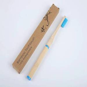 2021 New Products Hot Oral Care Bamboo Products Soft Biodegradable Bristle Toothbrush Replacement Heads
