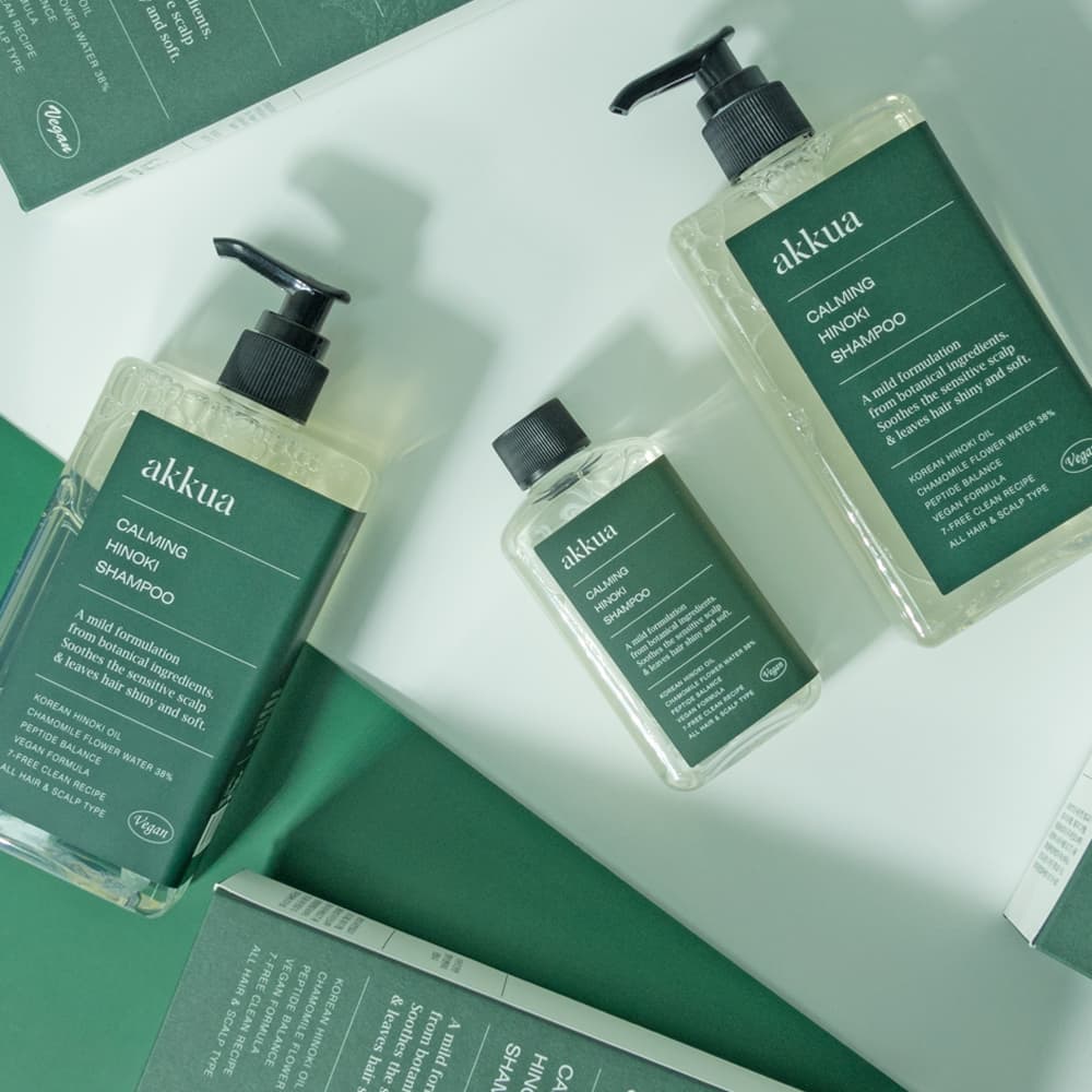 AKKUA Calming Hinoki Shampoo 330mL