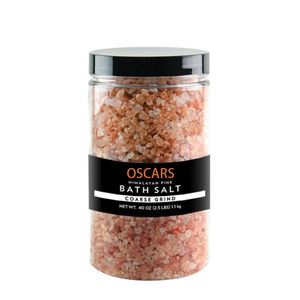Amazon hot selling natural mineral deep cleansing bath salt pure body scrub dead sea salt