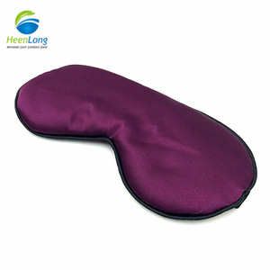 Big Size Purple 22MM Silk Eye Mask