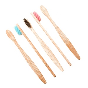 Biodegradable Bamboo Soft Bristle New Design Adult Toothbrush Of New Products Biodegradable