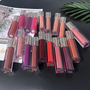 Custom Private Label Moisturizing Lip Gloss High Shine Lipgloss Pearlcent With Shimmer  Acrylic Matte Lip Gloss