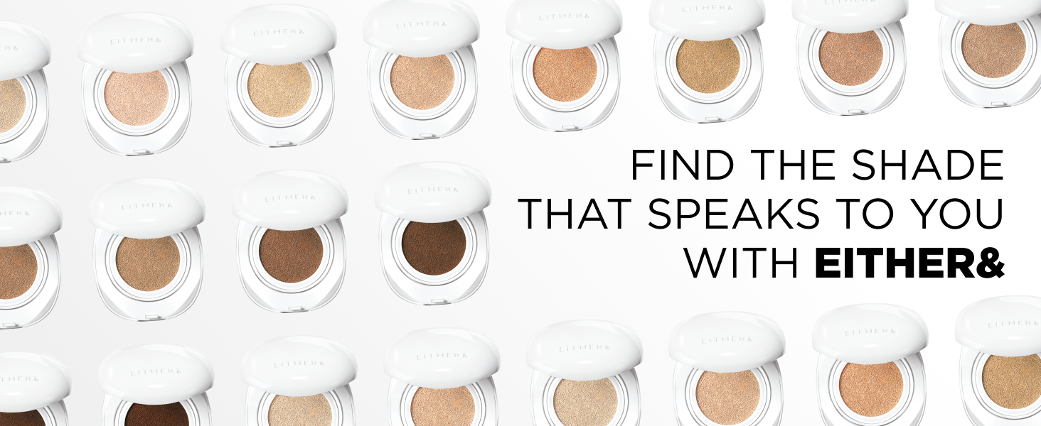EITHER&amp; Glow Pixel Cushion Foundation (32N Caramel, 12g)