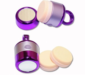 Electric 3D Beauty Makeup Blender Powder Puff Vibrating Foundation Puff Cosmetic