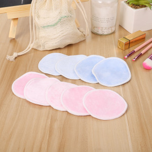 Factory directly selling in the field of washable makeup remover pad, reusable makeup remover pad