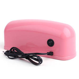 Factory supply portable 9w uv nail lamp for Nail and Toe nail salon equipment