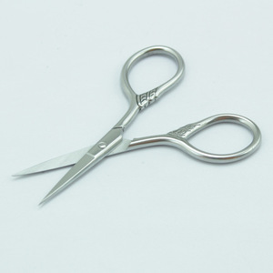 Forged Treatment Stainless Steel Makeup Eyebrow Scissors