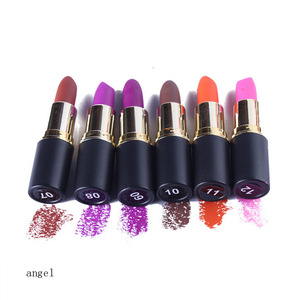 Free sample Factory supply Romantic Bear 12 colors matte lipstick