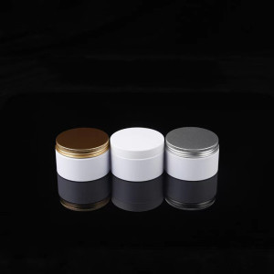 Free Sample for Cosmetic 300g Clear PP Cream Jar Big Size Jar Brown Essence Cream Jar