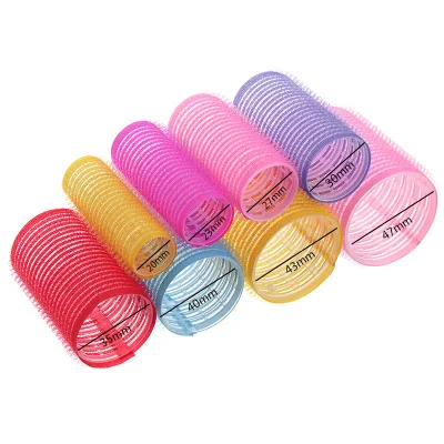 Hairdressing Home Use DIY Magic Large Self-Adhesive Hair Rollers Styling Roller Roll Curler Beauty Tool
